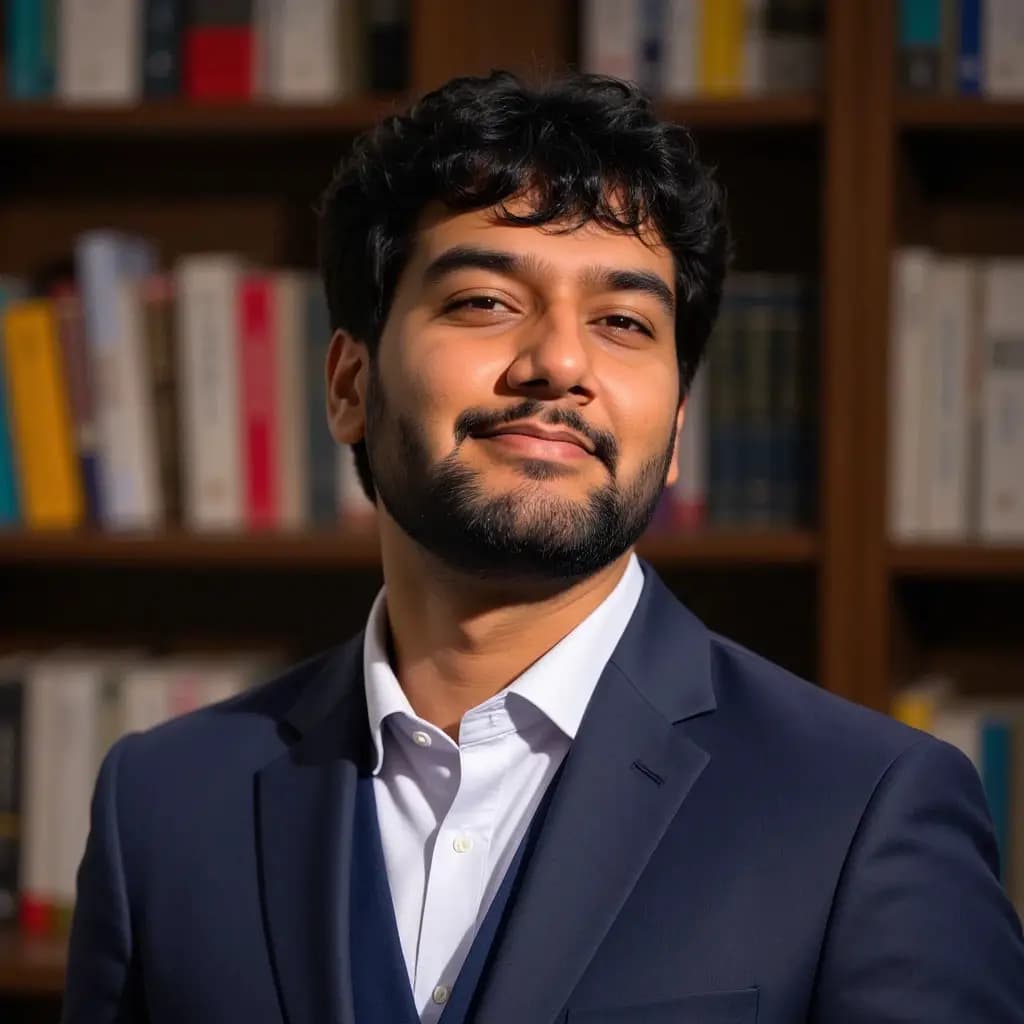 Farhad's AI portrait